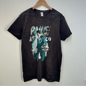 Panic! At The Disco Black Graphic T-Shirt